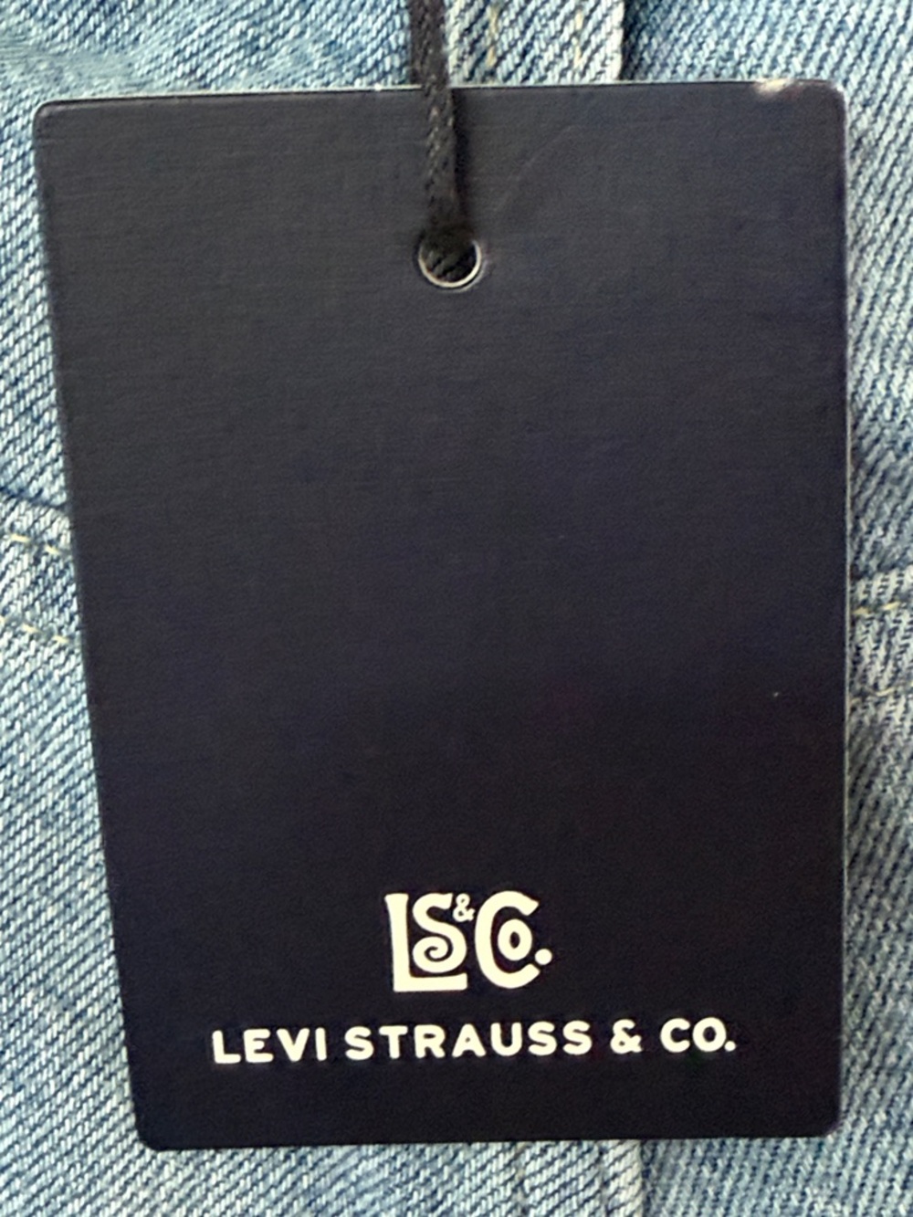 NWT Rare Levi's Premium Blue Tab Roper Extra Wide Leg Patchwork Jeans - Size 32 - Picture 9 of 14